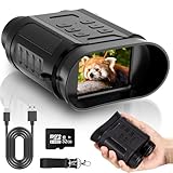 Nachtsichtgerät, 4K 48MP HD Infrarot-Fernglas Nachtsicht, 8X Digitalzoom Nachtsicht 300M, 2500mAh...