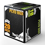 Yes4All Soft Wooden Core Unisex-Erwachsene UYSN Weiche Plyo-Box, b. 20/18/16, A. Version Sport...