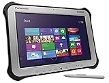 Panasonic Toughpad FZ-G1 128 GB 3 G Schwarz, Silber - Tablet (Vollständige Größentabelle,...