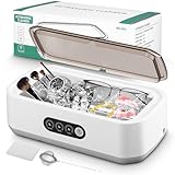 Ultraschallreinigungsgerät, Brillenreinigungsgerät 650ml, 49000Hz Ultraschallreiniger Mit 4...