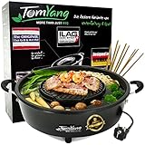 TomYang Hot Pot – Der Original Thai Grill, Designed in Germany, Schweizer Antihaftbeschichtung,...