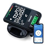 Beurer BC 87 Handgelenk-Blutdruckmessgerät mit App-Anbindung, klinisch validiert, XL-Display,...