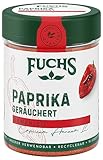 Fuchs Gewürze - Paprika geräuchert gemahlen - rauchiger Geschmack für BBQ, Gulasch oder Tofu -...