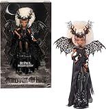 Monster High RuPaul Puppe, Dragon Queen Sammlerstück mit schimmerndem schwarzen Kleid, kniehohen...