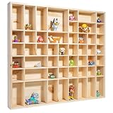Creative Deco Setzkasten Holz Sammelbox Holztablett 51 Fächer | 52 x 46 x 5 cm | Bemalen Holz...