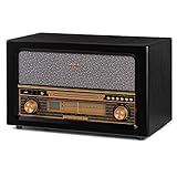 Auna Stereoanlage, Kompaktanlage mit CD-Player & FM-Radio, Mini Stereoanlage mit Lautsprecher,...