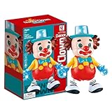 Samuliy Tanzendes Clownspielzeug, Clownpuppe | Gehende elektrische Tanzpuppe,Beleuchtete elektrisch...