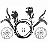 GFHYBP 1 Paar Scheibenbremsen-Set, Hydraulisches Scheibenbremsen-Set, MTB-Scheibenbremse Vorne Und...