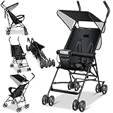 KIDIZ® Kinderwagen CITY Buggy Kinderbuggy klappbar Sportwagen Faltbar 360° 4-Zoll-Räder Inkl....