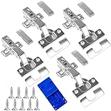 4er Set Küchenschrank Scharniere 110 Grad Softclose Automatikscharnier 35 mm Schranktürscharniere...