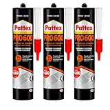 Montagekleber PRO 600 Beige – Extra starker Baukleber für schwere Materialien - 60 kg/m²...