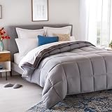 Linenspa 4 Jahreszeiten Bettdecke aus Microfaser – Ganzjahresdecke – Ultraweich – Steppdecke...