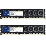 Timetec 8GB KIT(2x4GB) DDR3/DDR3L 1333 MHz PC3-10600 Non-ECC Ungepuffert 1,5V / 1,35V CL9 2Rx8 Low...
