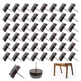 Filzgleiter Stuhl 50 Stück Filzgleiter Nagel Profi Für Stühle & Möbel, Selbstklebend & Nagelbar...