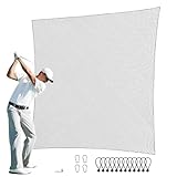 VEVOR Golfnetz, 310 x 310 cm Golf-Übungsnetz, Indoor-Schlagnetz für Golf, Baseball, Hockey,...