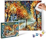 Schipper 609240910 Malen nach Zahlen – Spaziergang im Herbst - Bilder malen für Erwachsene,...