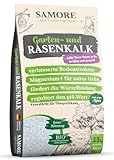 samore Rasenkalk Frühjahr & Herbst, bei Moos und Unkraut im Rasen, verstärkt die Düngung,...