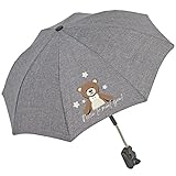 Kinderwagen Sonnenschirm Regenschirm mit Universal Halterung - Kinderwagenschirm Verstellbar mit...