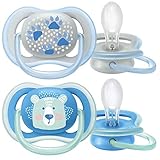 Philips Avent Ultra Air Schnuller, BPA-freier Schnuller für Babys von 6 bis 18 Monaten,...