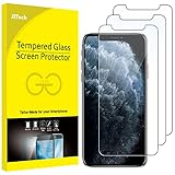 JETech Schutzfolie für iPhone 11 Pro, iPhone XS und iPhone X 5,8 Zoll, Panzer schutz Glas Folie...