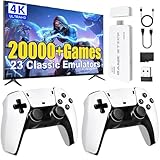 2025 Upgrade Retro Konsole Spielkonsole Game Stick, Retrolink Spielkonsole 20.000+ Spiele Plug &...