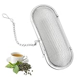 Tea Strainer, GewüRzkugel, GewüRzsieb Zum Mitkochen, Länge110x45x45mm, Rostfreier Edelstahl,...