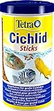 Tetra Cichlid Sticks - Fischfutter für alle Cichliden und andere große Zierfische, schwimmfähige...