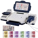 Registrierkasse für Kinder - Spielen Sie Kassenrekorder, Interaktiver Scanner, Einkaufsset,...