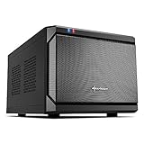 Sharkoon QB One PC-Gehäuse (Mini-ITX, 2X 2,5/3,5 interne, 2X USB 3.0/2.0),Schwarz