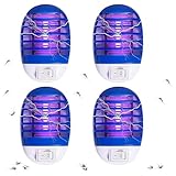 Mückenstecker, 4 Stück Mückenfalle Mückenlampe für Mücken Motten Fliegen