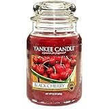 YANKEE CANDLE Duftkerze im Glas Black Cherry 110-150Std. 623g