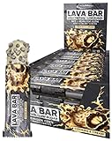IronMaxx Lava Bar Proteinriegel - Cookies and Cream 18 x 40g | High-Protein-Bar mit cremigem Kern...