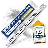 NEUFELD® Schubladenschienen 342mm - 17mm Nut (inkl. Montagematerial) - Schubladenauszug -...