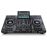Denon DJ PRIME 4+ Standalone DJ-Controller & Mixer mit 4 Decks, WLAN-Musikstreaming, Drop Sampler,...