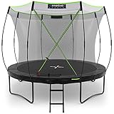KINETIC SPORTS Trampolin Outdoor 'Ultimate Pro' Ø 244/305/366/427 cm – TÜV Rheinland,...