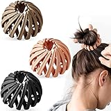 Luvadeyo 3 Stück Haarspangen für Damen, Vintage Vogelnest Haarklammern Große Haarclips...