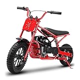 Oryxearth 37.7CC 4-Takt Dirt Bike Pocket Bike, Kinder Crossbike Benzin, Mit stoßdämpfender Feder,...