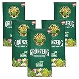 5er-Pack | HAZY HERBS | Kräutertee-Mischung 'Grünzeug' - 100% natürlicher Kräutermix - 5 x 25g...