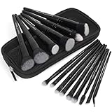 MAGEFY Make up Pinsel Set, 15 Stück, hochwertige synthetische Pinselset Makeup mit Etui,...