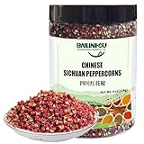 BAILINHOU Premium Sichuaner Pfefferkörner [rote und grüne Paprika] 4oz/114g Chinesischer Pfeffer....