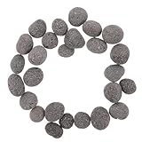 Abaodam Saunasteine 1 kg Beutel Vulkanisches Gestein für Saunaofen Innenbereich und Dampfbäder...