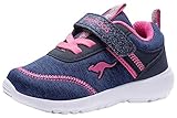 KangaROOS Mädchen Ky-chummy Ev Sneaker, Dark Navy Fandango Pink 4294, 27 EU