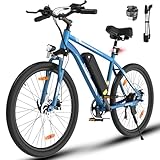 ELEKGO E-Bikes, 26 Zoll E Bike Herren Damen, 36V Abnehmbarer Lithium-Akku, 250W Motor MTB,...