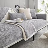 Bettschlange Sofa Überzug, Couch Überzug L Form 1/2/3/4 Sitzer, Sofa Cover Sofabezug Ecksofa...