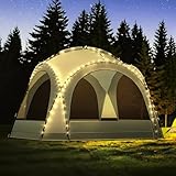 YITAHOME Event Dome Pavillon Partyzelt 3,5x3,5x2,3m Wasserdicht Camping Pavillon Zelte Gartenzelt...