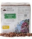 Coco Native Kokos Orchideenerde 50L | Torffrei | Näturlich & Nachhaltig aus 100% Kokosfaser |...
