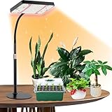 FRGROW Pflanzenlampe LED, UV-IR Vollspektrum Pflanzenlicht für Zimmerpflanzen, Pflanzenleuchte LED,...