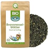 Bio Brennnesseltee lose – getrocknete und geschnittene Brennnesselblätter aus EU-Anbau –...