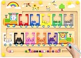 Dusor Montessori Spielzeug ab 2 3 Jahre, Magnetspiel Labyrinth, Spiele Spielzeug ab 2 3 Jahre...