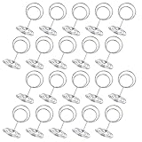 WLLHYF 20 Stück Tischkartenhalter Fotohalter Mini Metall Tischnummernhalter Kartenhalter...